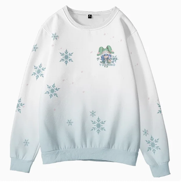 Толстовка с капюшоном Himekawa Yoshino аниме свиданием косплей Осень-зима мужское и