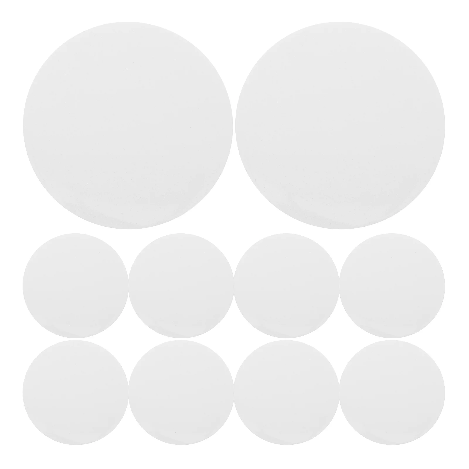 10 шт. пустые пластины из алюминиевого листа для термопереноса сублимации белые