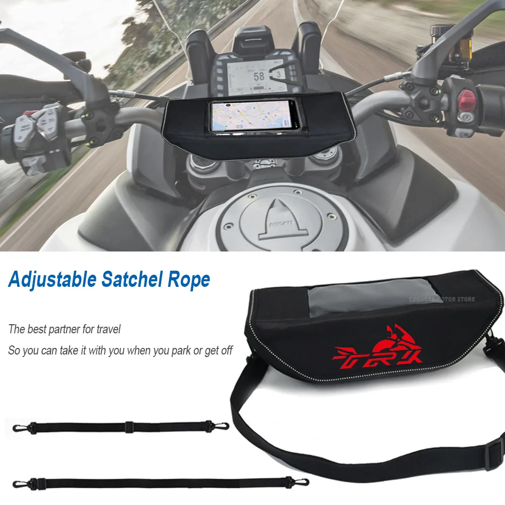 

FOR BENELLI TRK 502X TRK502X TNT25N TNT 25N Motorcycle 2023 new Waterproof motorcycle handlebar travel navigation bag