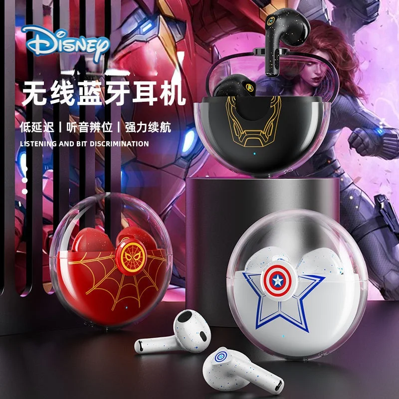 

Disney TWS Bluetooth Earphone 5.0 Wireless Headset Deep Bass Earbuds Sport Game Earphones for iphone xiaomi Huawei OPPO