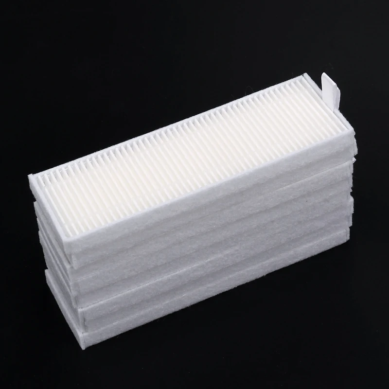 8Pcs Filters Replacement Parts Kits For Qihoo 360 S10 X100 MAX Robotic Vacuum Cleaner Home Cleaning Spare