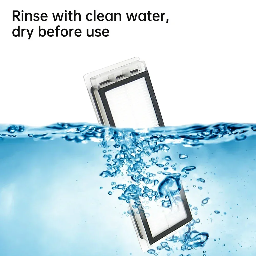 HEPA-фильтр для робота-пылесоса Xiaomi Mi запчасти аксессуары Roborock S50 S51 SDJQR01RR SDJQR02RR