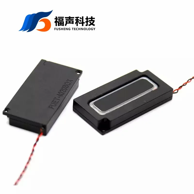 Динамик с квадратным полостью и монтажным отверстием FUET40*20MM4 евро 1 Вт