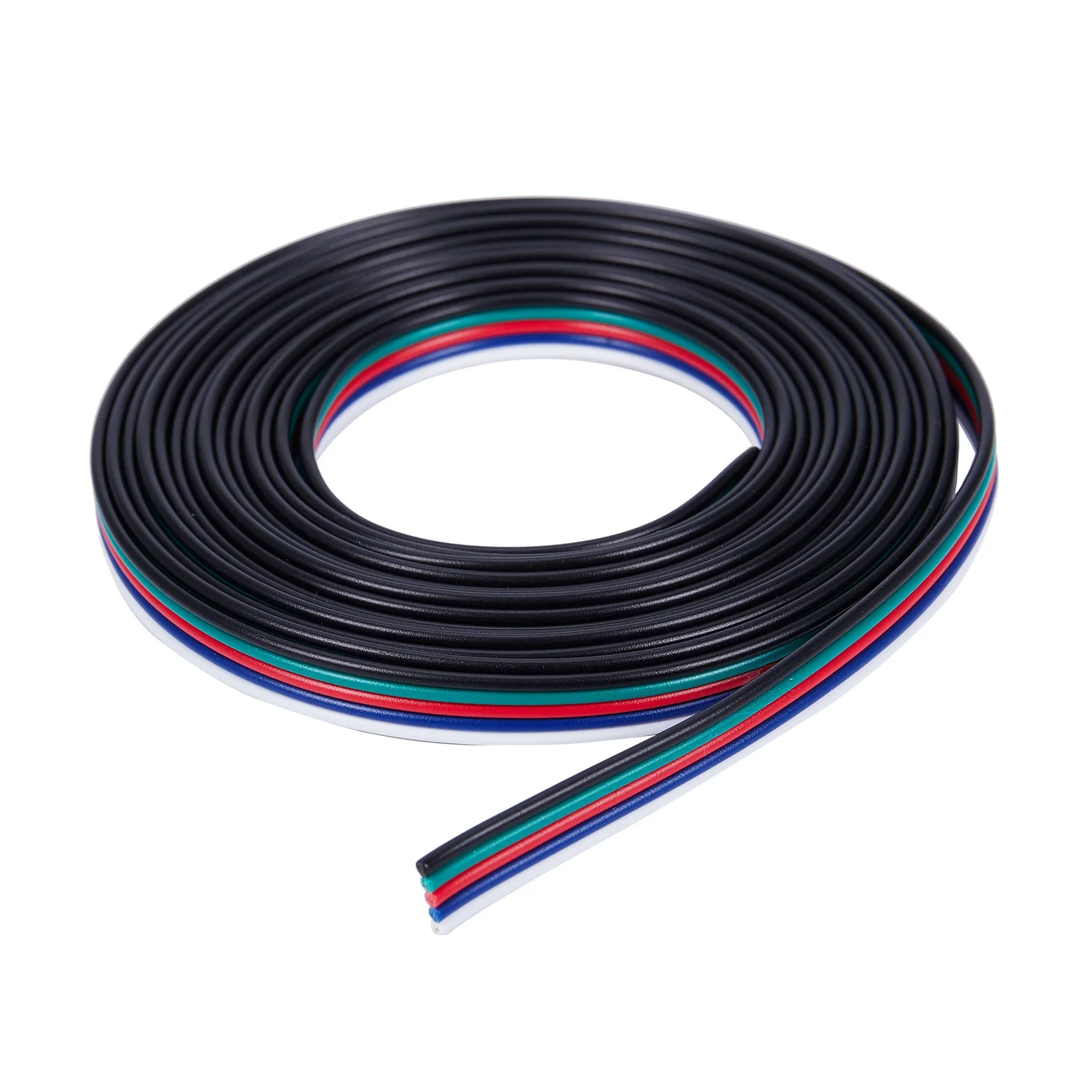 

Удлинительный кабель для светодиодной ленты 5050 RGBW RGBWW, 5 контактов, модель провода кабеля: 3 метра