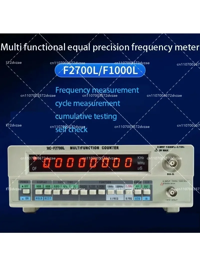 Фото Измеритель частоты кварцевого генератора 8 F2700L 2.7G, счетчик сигналов, тестер для электронных компонентов №3