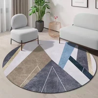 light luxury round rugs and carpets for home living room decoration teenager bedroom decor carpet sofa area rug non slip mats