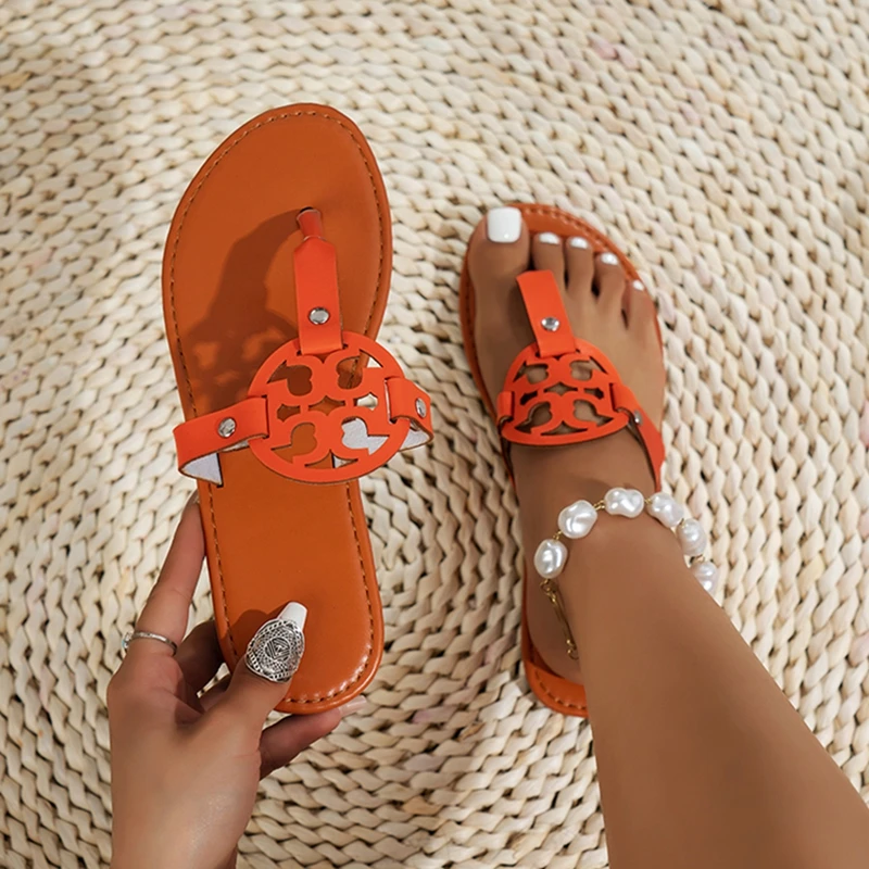 Women Shoes Sandals Summer Low Heel Shoes Leather Gladiator Luxury Shoes Women Designers Shoes for Women Women's Shoe Wholesale