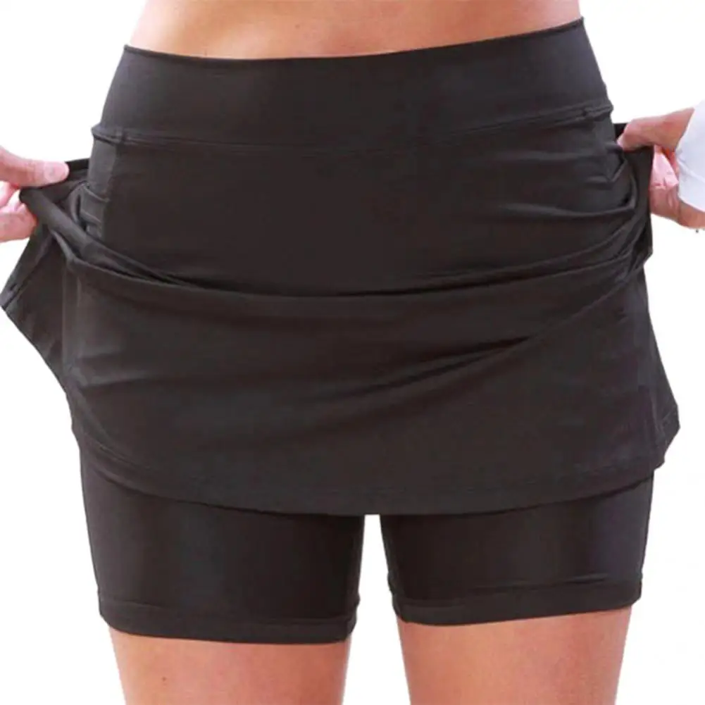 

Sporty Popular Anti Exposure A-Line Shorts Female Sport Shorts Quick Dry for Daily Wear