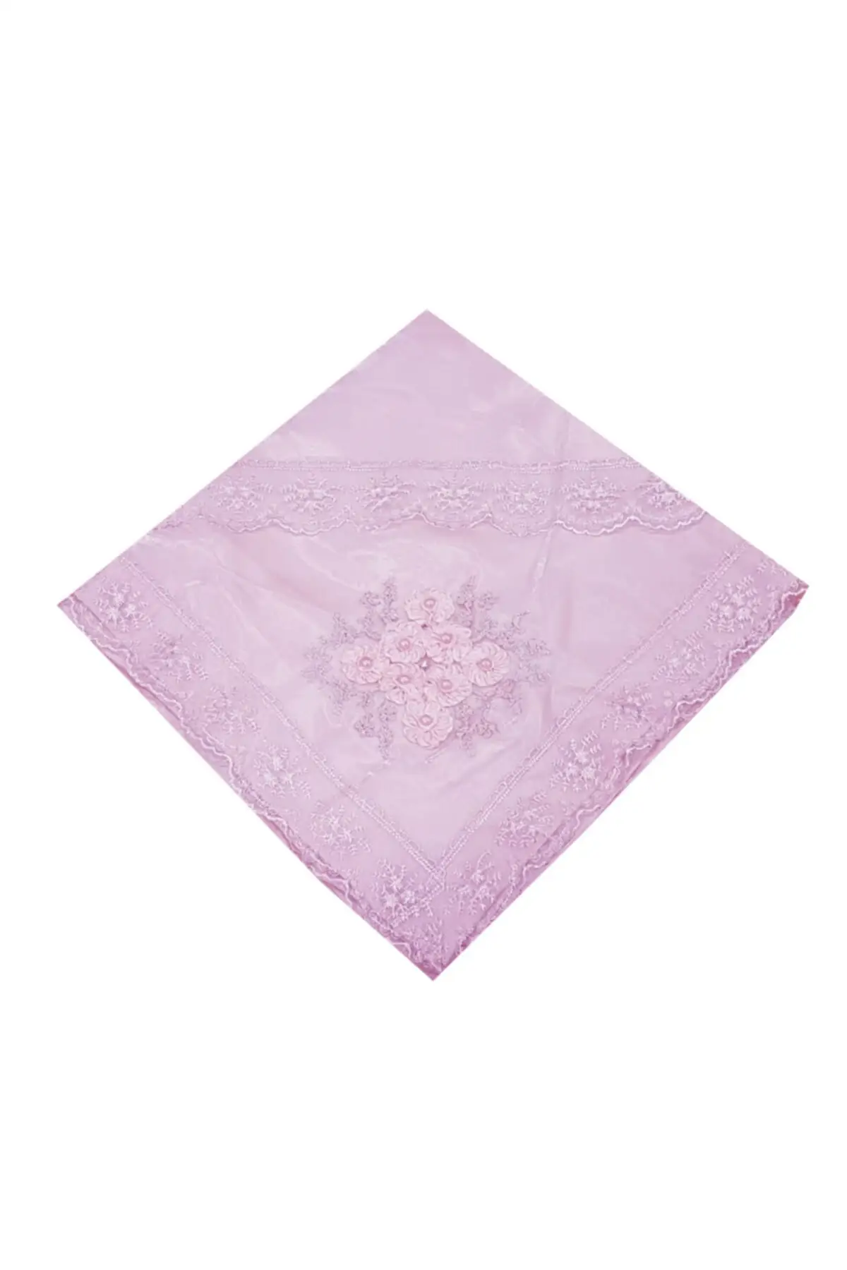 

French Filet Lace Embellishment Groom Pouch Powder wedding bride mariage henna
