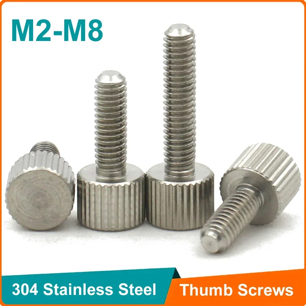 

DUOJI Винты с накатанной головкой из нержавеющей стали M2-M8