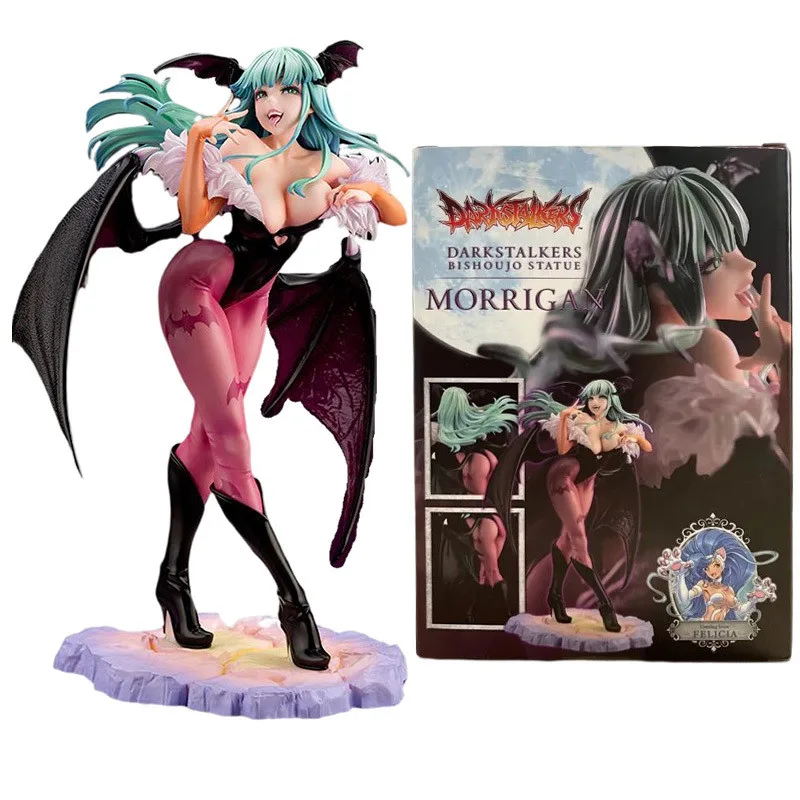 

23 см, фигурка темного сталкера, Morrigan Aensland, аниме-фигурки для девушек, искусственная коллекция