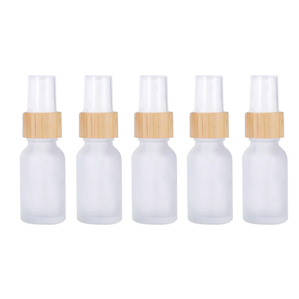 

5pcs Refillable Perfume Bottles Spray Perfume Bottles Essence Containers 15ml