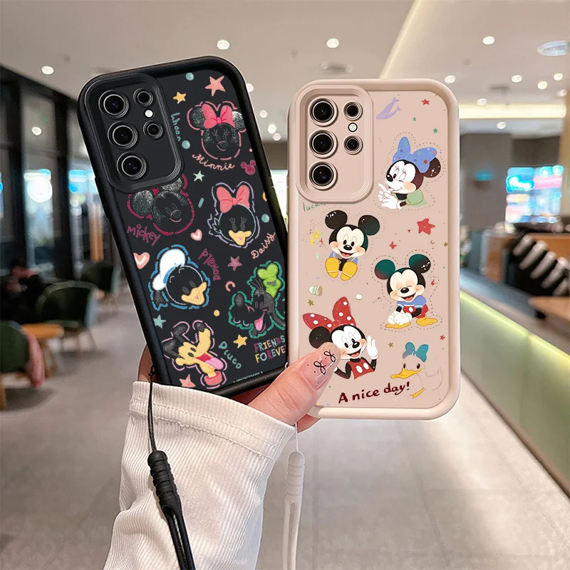 Чехол для телефона с изображением Микки Мауса и Дональда Дак веревки лестницы