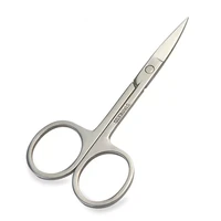 new professional nail scissor manicure for nails eyebrow nose eyelash cuticle scissors curved pedicure makeup tools