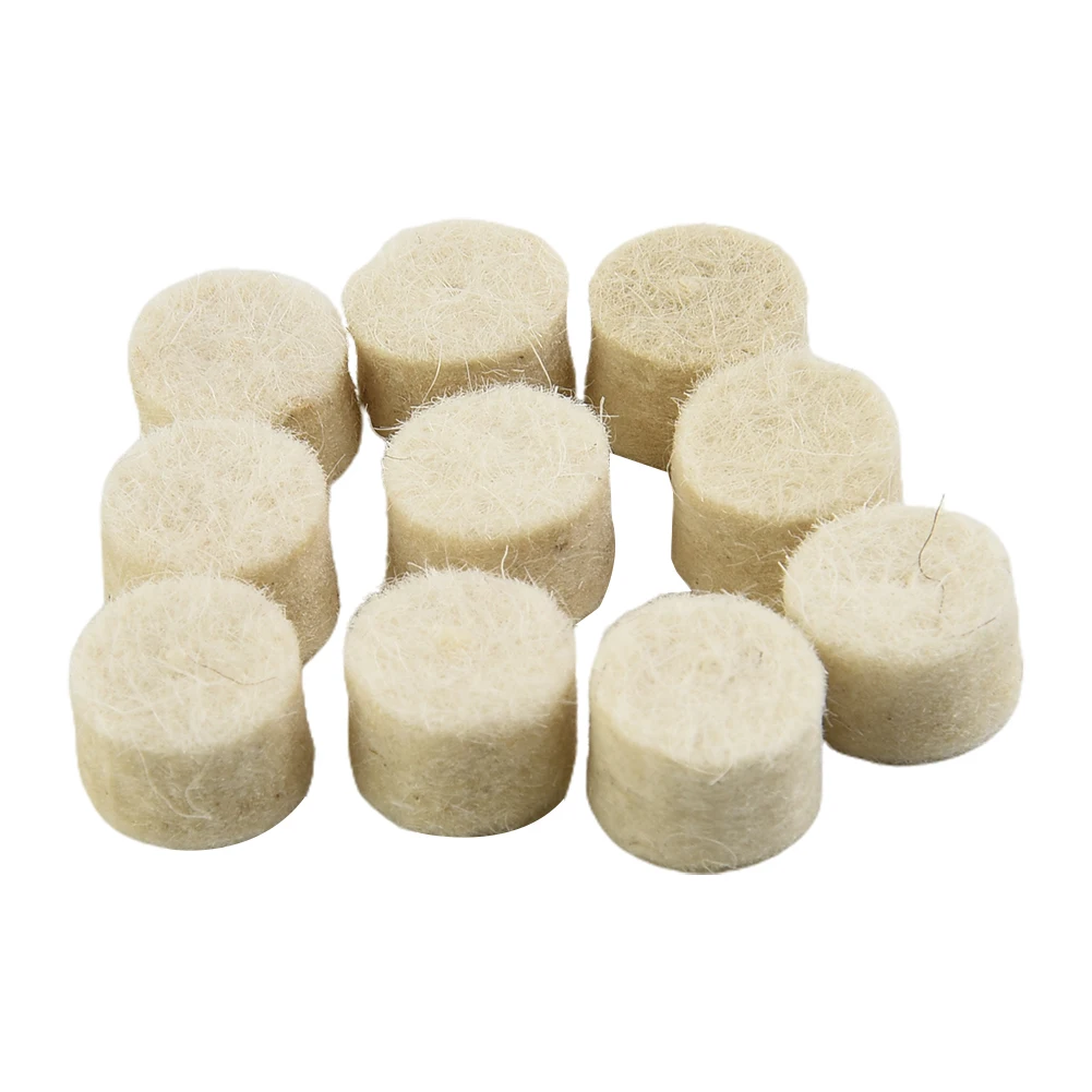 

Home Wool Felt Wheels White Polishing Wheel Rotary Tool 33pcs 3mm Accessory Buffing Wheel Kit Household Brand New