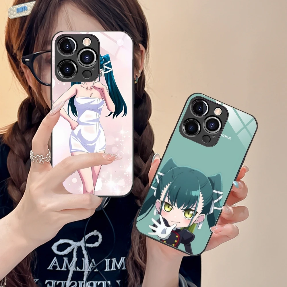 Телефонный чехол с цепочкой в виде солдата яхтихо азума для iPhone 15 14 13 12 11 X XR XS 8 Pro Max