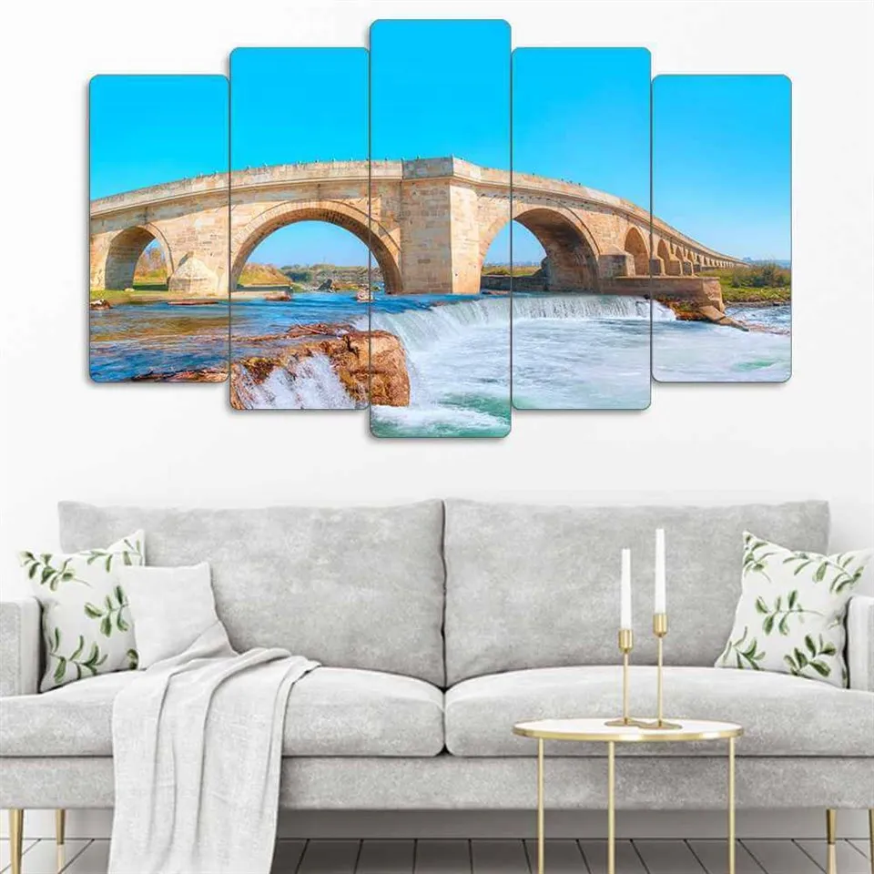 

Edirne Ergene Bridge-декоративный стол из 5 предметов
