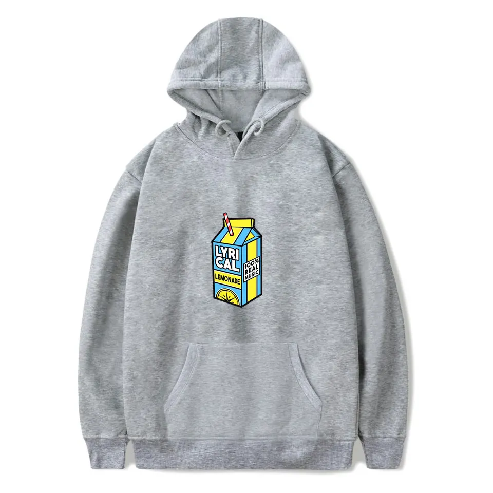 

Lyrical Lemonade толстовки, свитшот, уличная одежда для мужчин и женщин, толстовки в стиле Харадзюку, мужские модные толстовки оверсайз в стиле хип-...