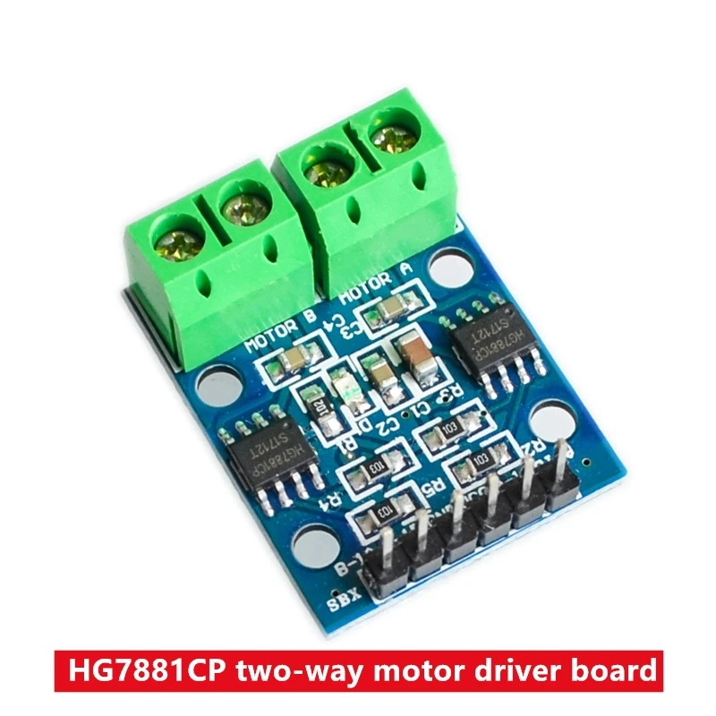 Двухсторонняя плата привода мотора HG7881 HG7881CP, модуль привода мотора