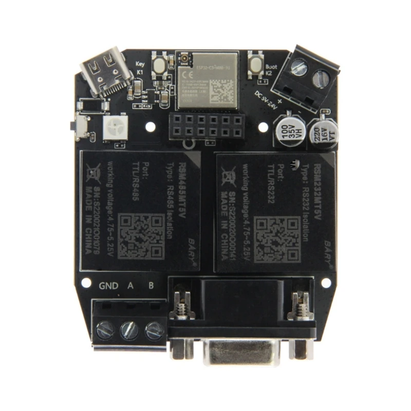 

T-RSC3 ESP32-C3 RS232 RS485 WiFi Development Board Bluetooth-compatible 5.0