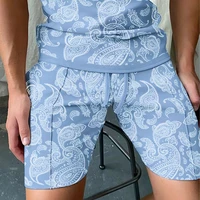 2022 summer new mens shorts five point pants beach casual swimming trunks thin section quick drying hawaiian mens pants