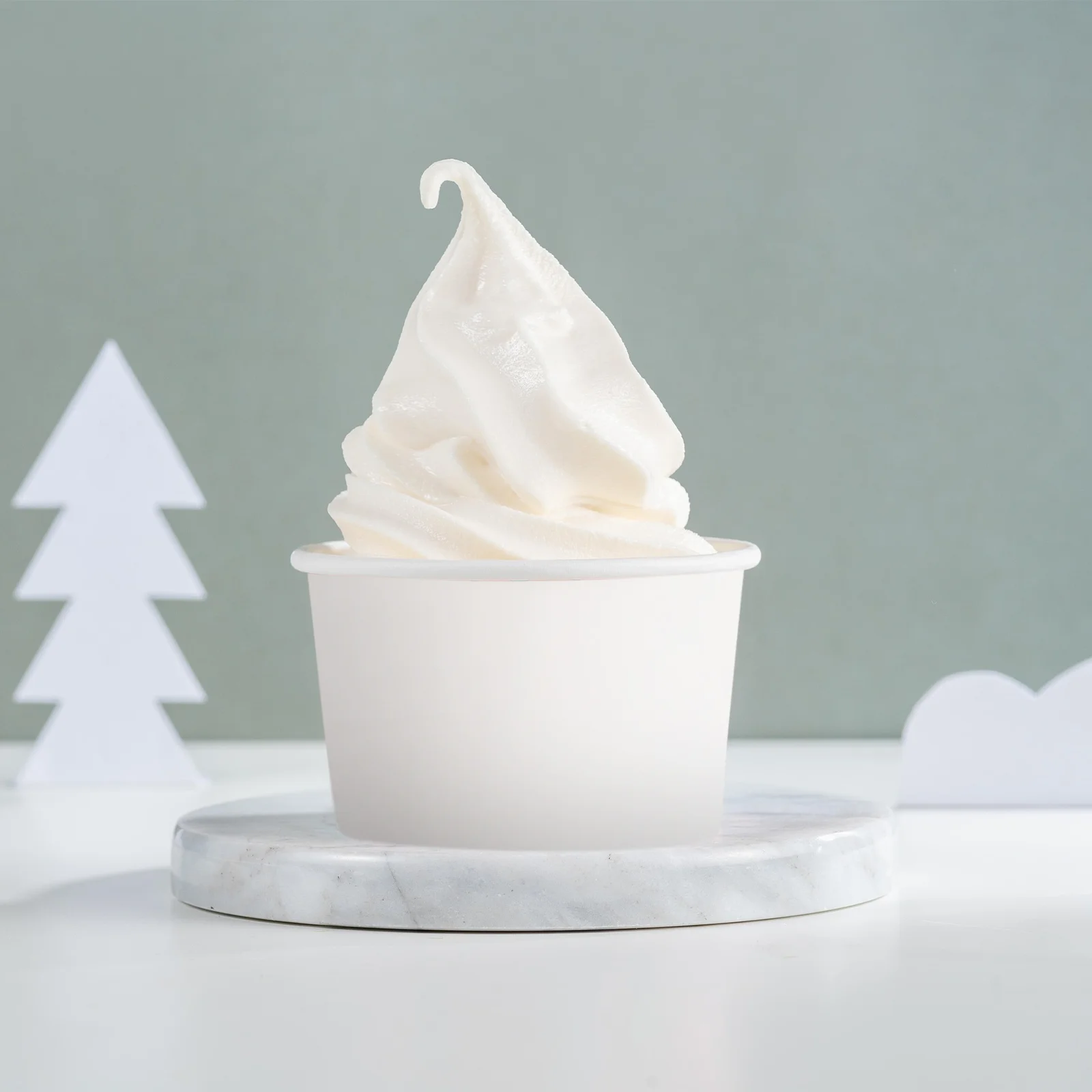 

100Pcs 3oz Mousse Cake Ice Cream Cup Disposable Dessert Cups Yogurt Pudding Cups