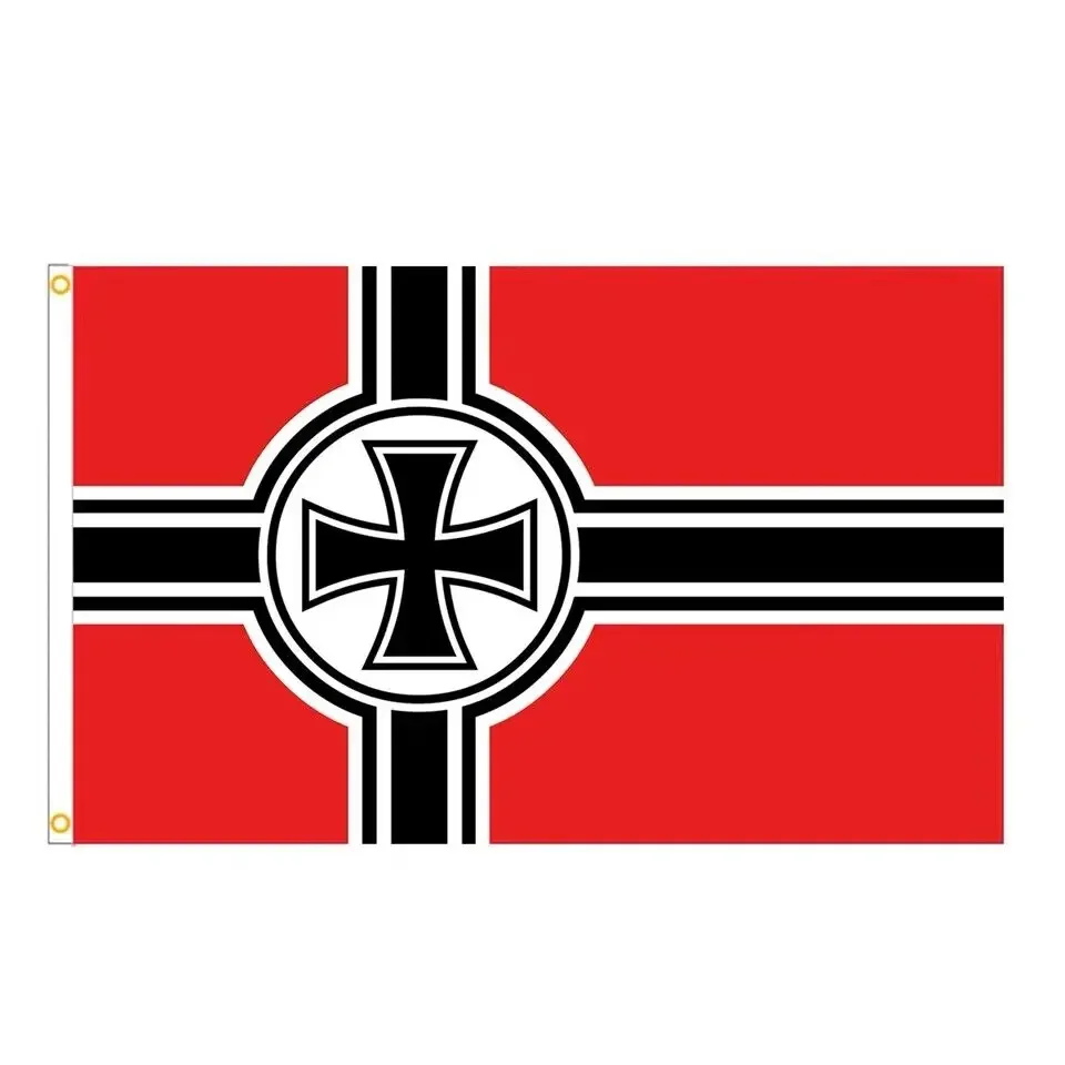 

90x150cm Polyester Steel Ambition German Cross Flag Outdoor Banner Decor Flag