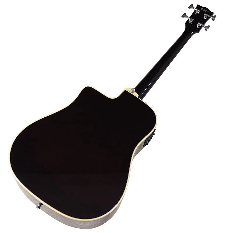 Бас-гитара из липы с блестящей отделкой 4 струны 43 дюйма |