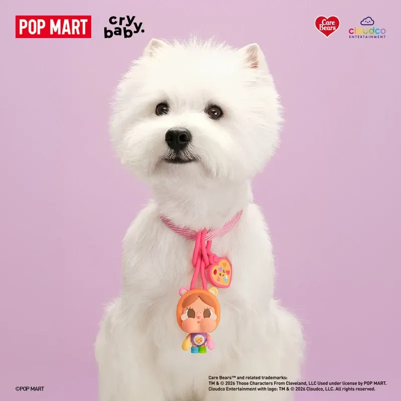Фото POP MART CRYBABY Серия Care Bears Мини-светильник Слепая коробка-сюрприз Игрушки Кавайные украшения Фигурки Декор для дома Настольная модель №1