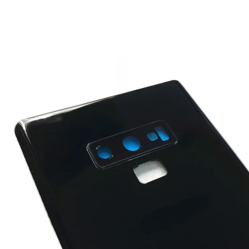 Задняя крышка корпуса для Samsung Galaxy Note 9 N960 SM-N960F N960FD стеклянная задняя батарейного