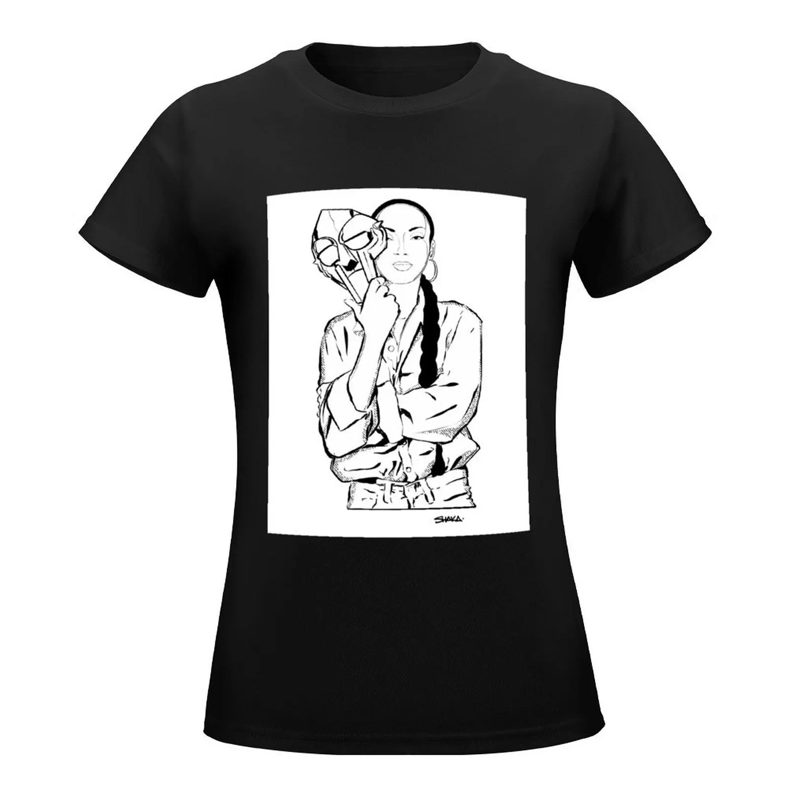 Футболка для оператора Судного дня 2 (b/w) эстетическая одежда кавайная забавная