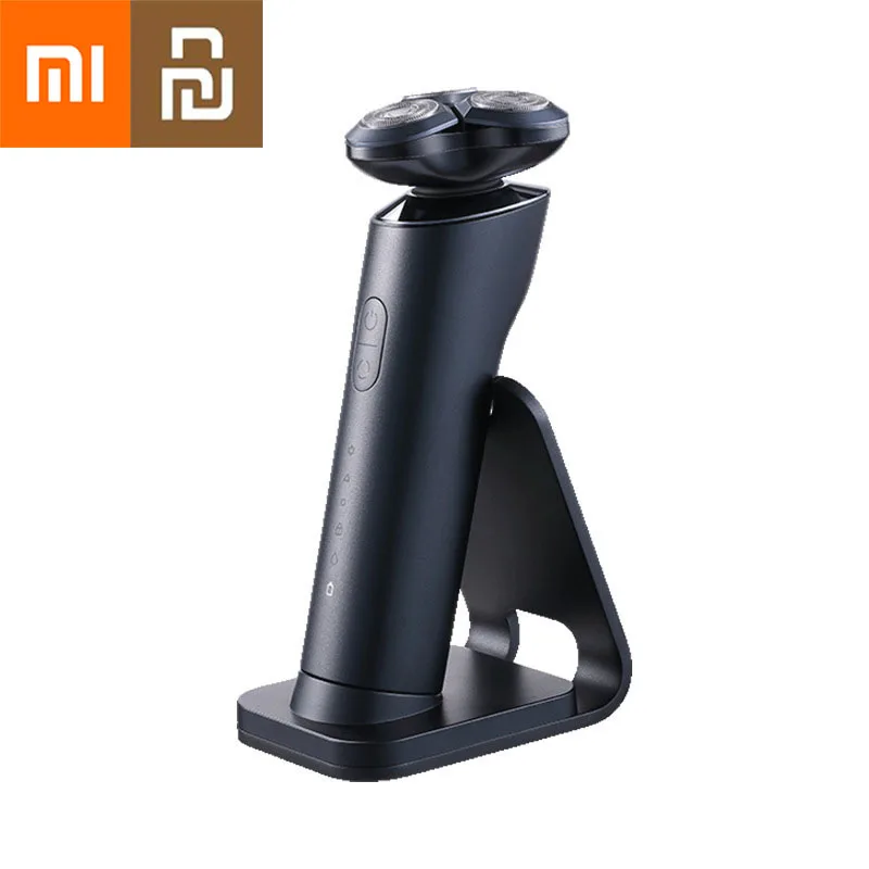 

New Xiaomi Mijia S700 Electric Shaver Machine Dry Wet Beard Razor With Cutter Heads Ceramic Blade Beard Trimmer Rechargeable
