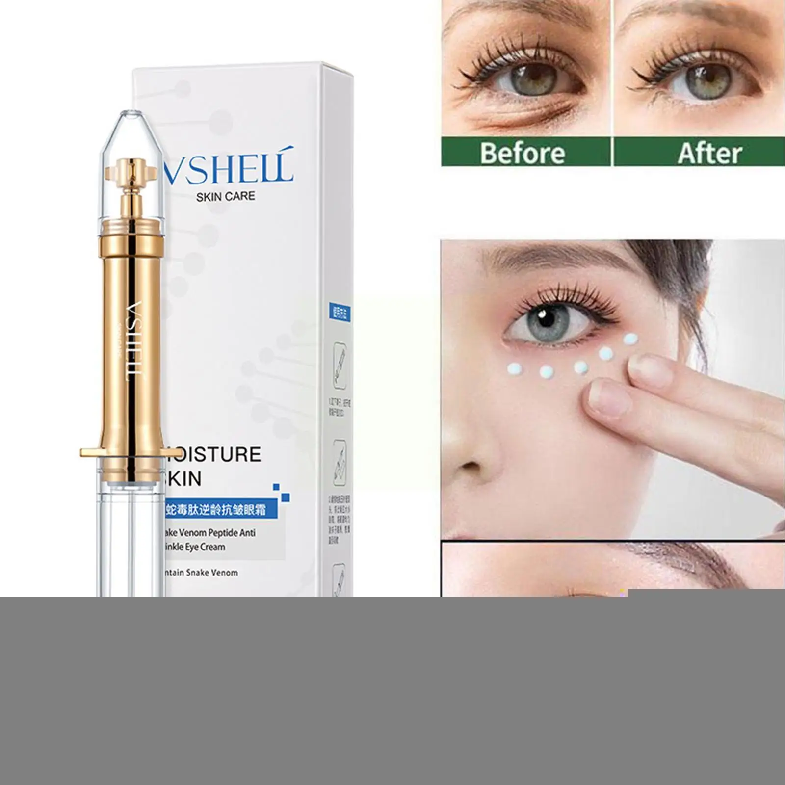

3g Anti-aging Anti-wrinkle Eye Cream Quickly Removes Lasting Eye Firming Eye Lines Cream Bags And Dark Circles Fine L5z9