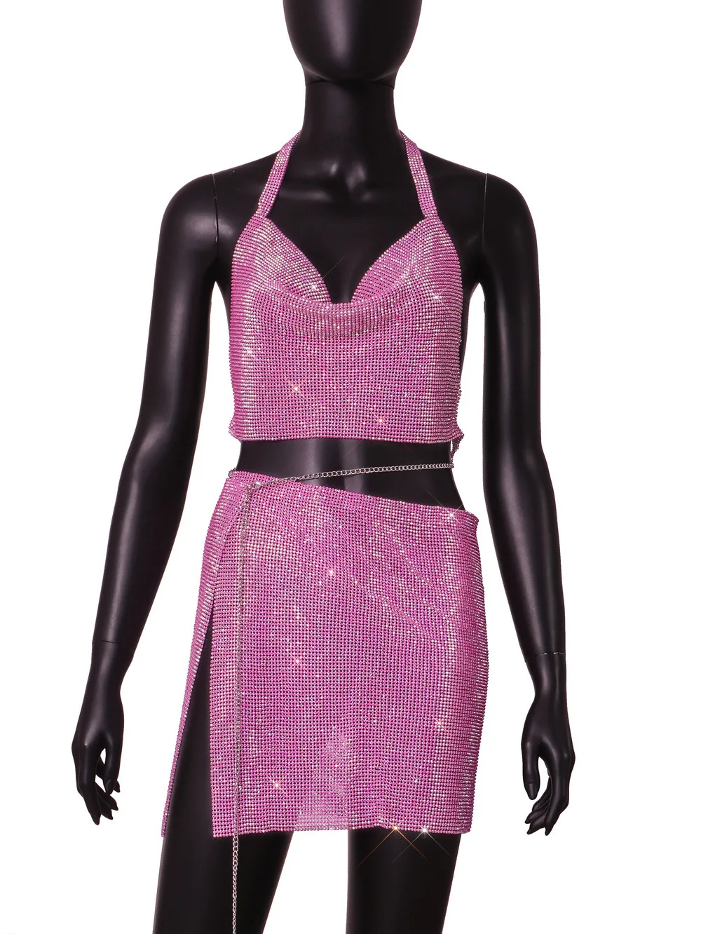 Комплект АKYZO металлический топ и юбка