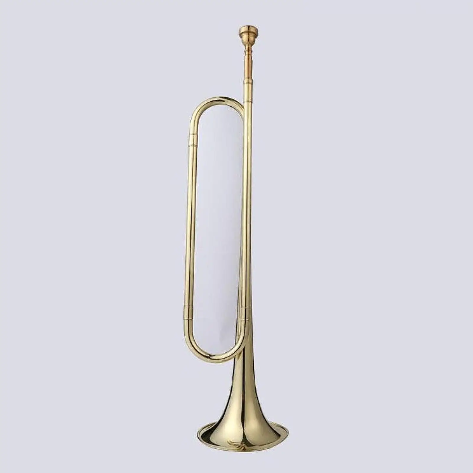 B Flat Bugle Brass Scout Classic Professional Trumpet Marching for Orchestra Band Stage Performance Adults