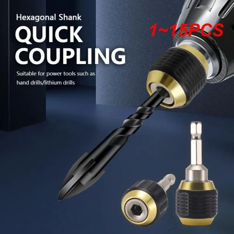 

1-15 шт. 60 мм держатель для электрических магнитных сверл быстросъемный держатель для отверток 1/4 шестигранный хвостовик электроинструменты аксессуары для дрели