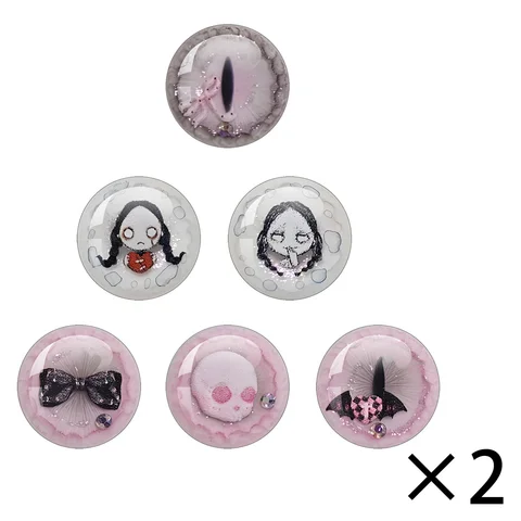 Стеклянные глазные чипы для кукол MSCHENGDORIS