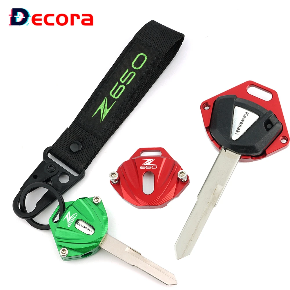

Новинка 2022, аксессуары для мотоциклов, корпус для ключей из алюминиевого сплава с ЧПУ, корпус для ключей для KAWASAKI Z650 /ABS 2022 2021 2020 2019