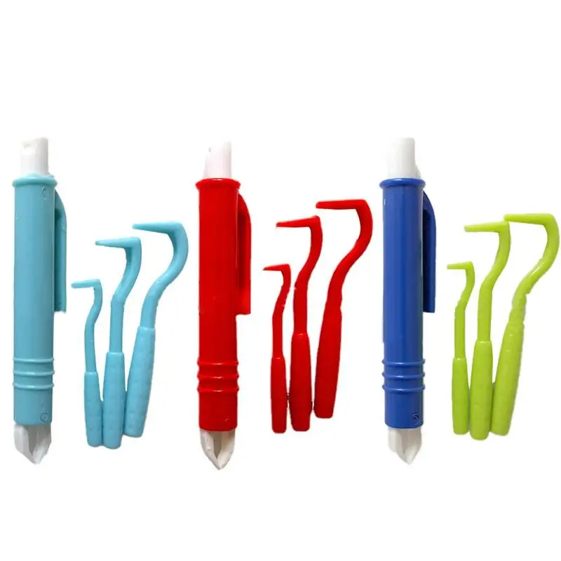 

Clamp Remover Easy Pets For Tweezer Mites Tick Use Kit Tick Remover Twist Remover Hook 4pcs Accessories Dog Dogs Flea Hook Flea