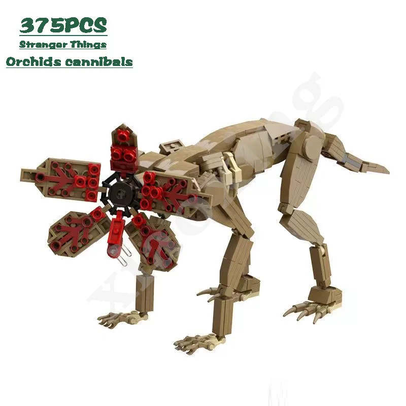 

Movie series demodog strange species of the god of the underworld De Mo Gorgen monster demon MOC building block children's gifts