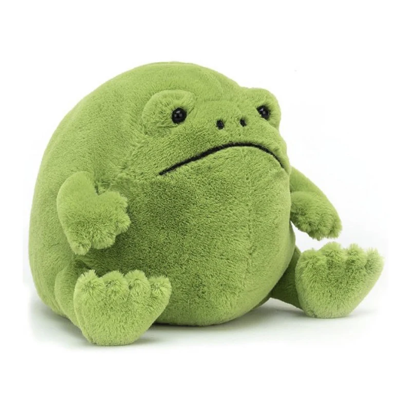 

Green Ricky Rain Frog Soft Plush Toy Stuffed Doll Cartoon Animal Girl Gift Birthday Christmas present 1pc