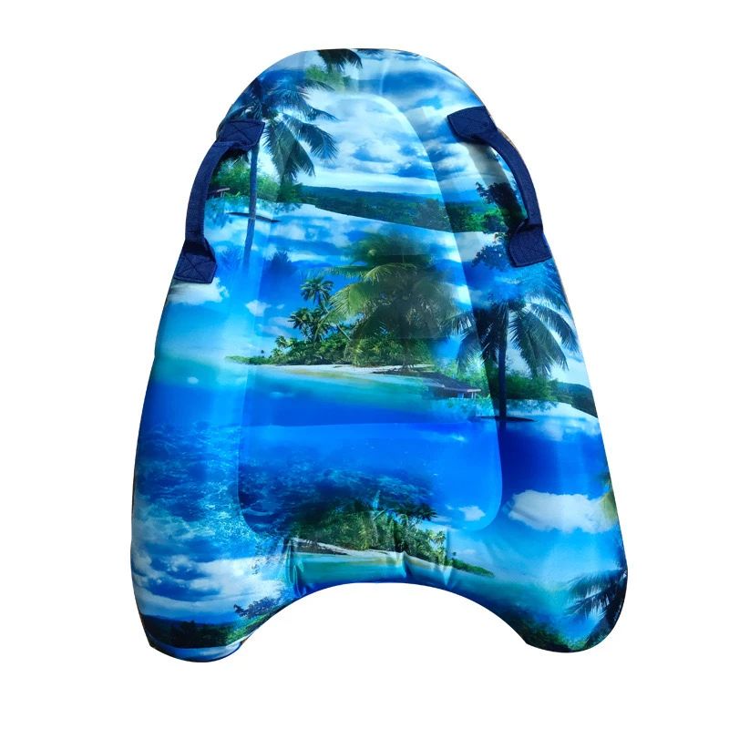 

Outdoor inflatable surfboard portable bodyboard adult children swimming safe lightweight kickboard sea surfing wakeboard