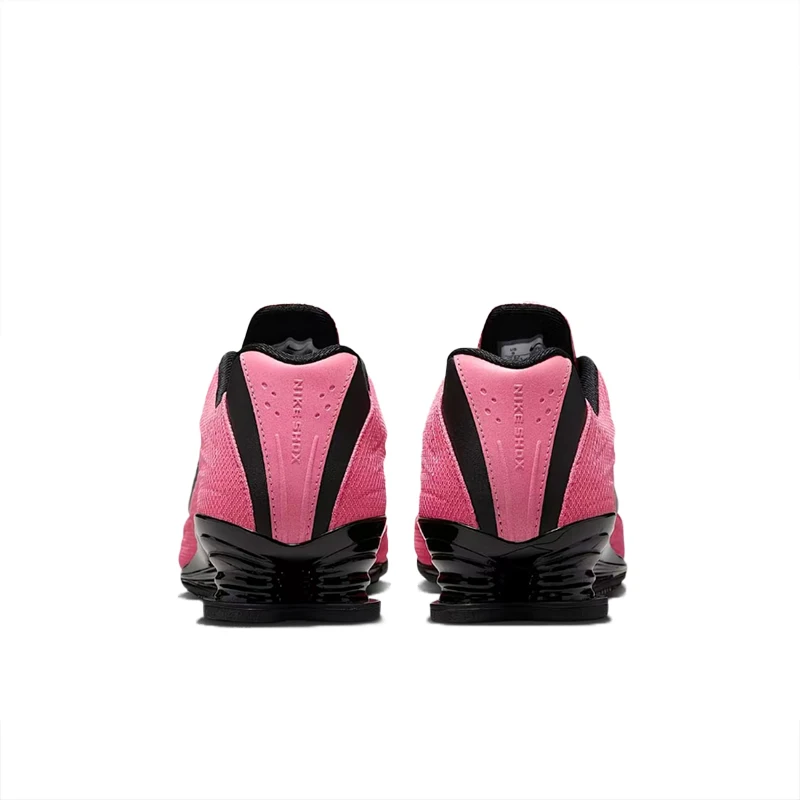 Фото Кроссовки Nike SHOX Z Classic: модные, прочные, легкие и удобные повседневные кроссовки с низким верхом для женщин - розовые HQ7540-601 №5