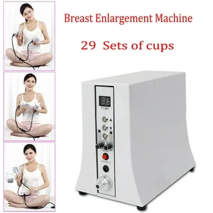 New Breast Enhancement Vacuum Therapy Machine Breast Cup Enhancement Sucking Nursing Lifting Buttock