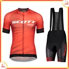 2022 комплект мужских трикотажных футболок для горного велосипеда Скотт TELEYI, Мужская одежда для велоспорта, триатлоновые велосипедные шорты, велосипедное снаряжение для горного велосипеда, мужские футболки