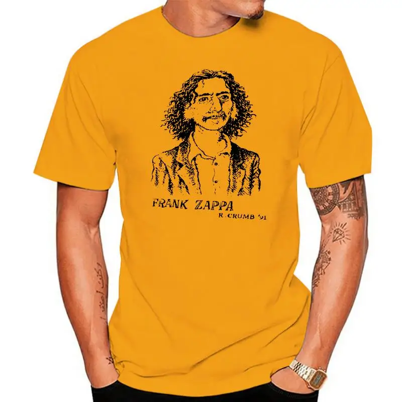 

Vintage T Shirt R Crumb Frank Zappa REPEINT S-3XL