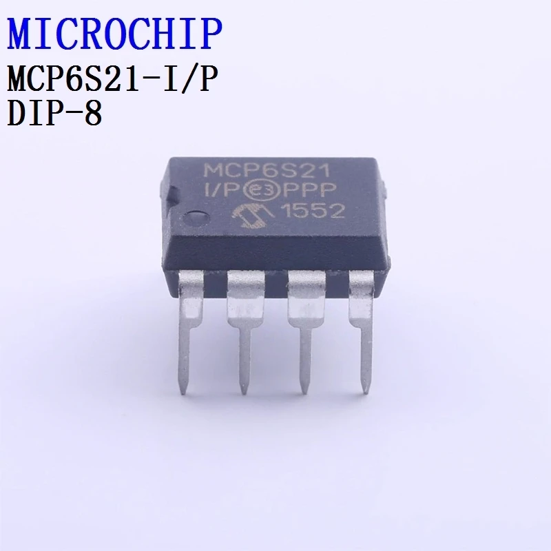 5/25/250PCS MCP6S21-I/P MCP6S22-I/SN MCP6S91-E/MS MCP6V11UT-E/LT MIC7111YM5-TR MICROCHIP Operational Amplifier