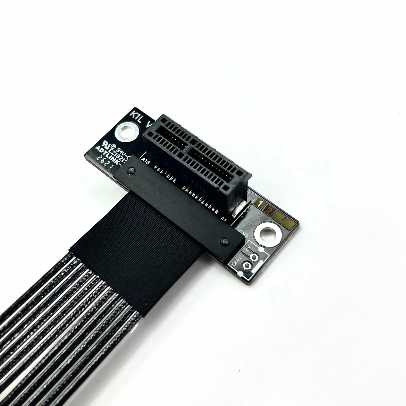 Фото Кабель-удлинитель PCI-E 5.0 x4 на x1, адаптер PCIe 5.0 x1 Gen5 32 Гбит/с, кабель-райзер, поддержка сетевых карт, HDD, SSD, USB-накопителей №4