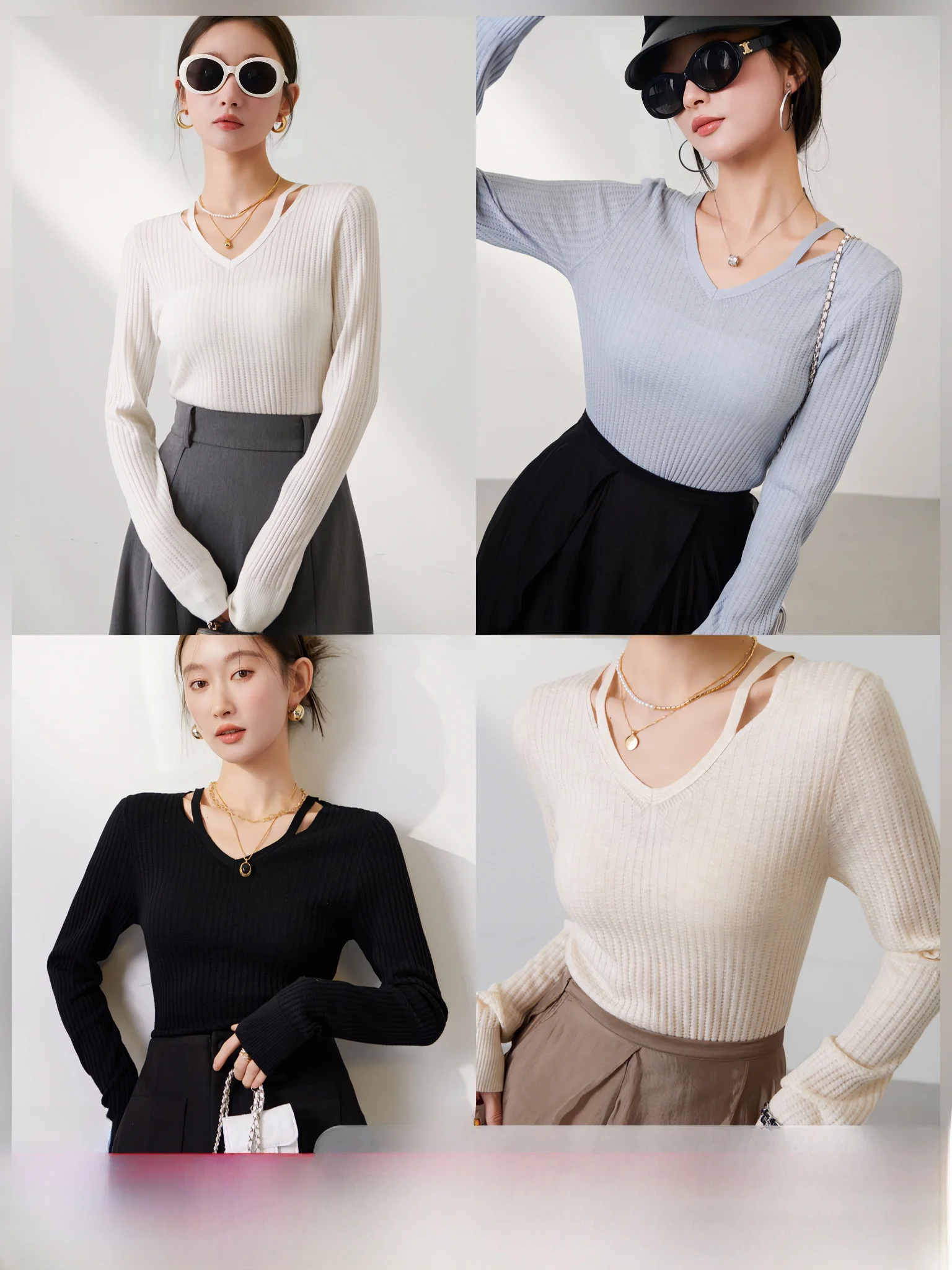 Тыквенная долина на складе [Youjinni] Флисовая импортная тканая текстура с v-образным