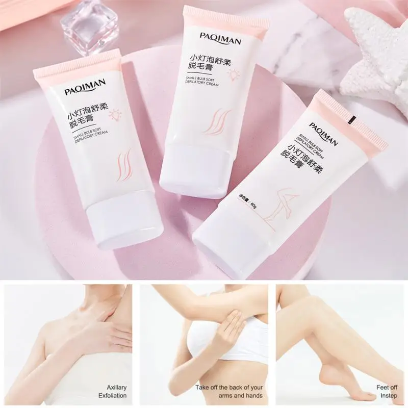 

Painless Hair Removal Cream For Men And Women Effective Leg Arm Skin Care Face Gentle Moustache Removal Lip Hair Removal Cream